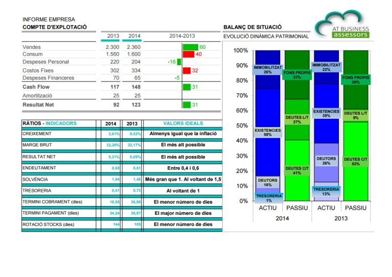 Indicadors financers essencials